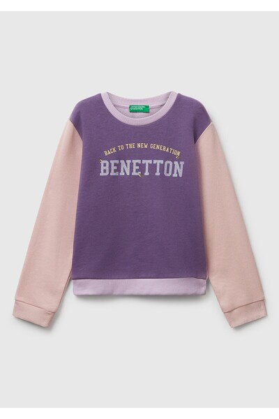 Benetton Kız Bebek Mix Sweatshırt