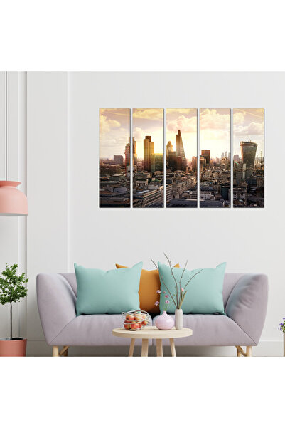 Generic Wall panel - architecture - 566 - divided into five equal pieces