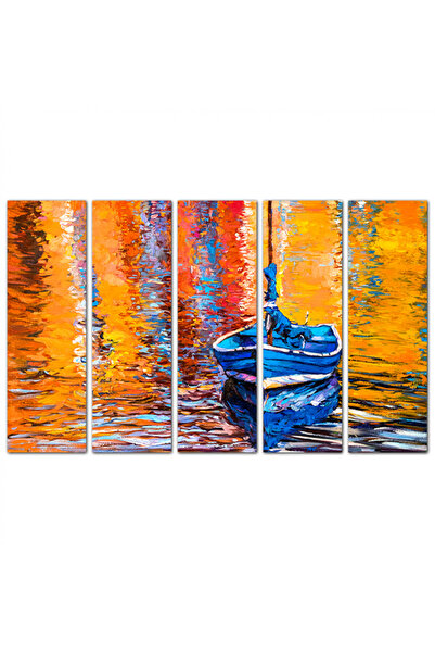 Generic Wall panel - Boat - 1557 - Divided into five equal pieces