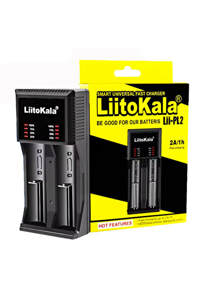 Other Încărcător universal pentru baterii reîncărcabile AAA 18650 LiitoKala L...