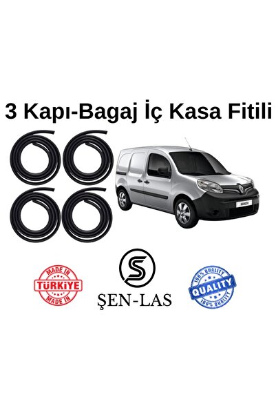 Şen-las Kauçuk Market Renault Kango Panelvan (2008-2021) Şen-Las 3 Kapı + Bag...