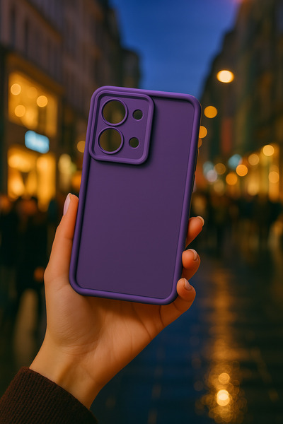 Hatreds Xiaomi Redmi 15C Kılıf Köşe Ve Kenar Korumalı Siyah Soft Silikon Kapak