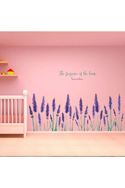 CBD CORAL BEST DEALS Sticker Decorativ Autocolant, Flori de Lavanda, Mov