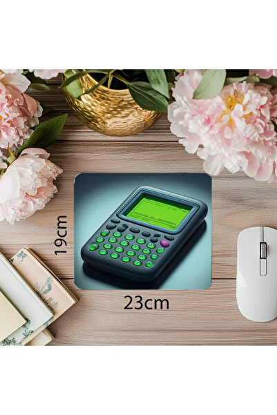 Wisdom Rain Mousepad cu dispozitiv de mesaj vechi cu taste mici - 19x23cm 2mm...