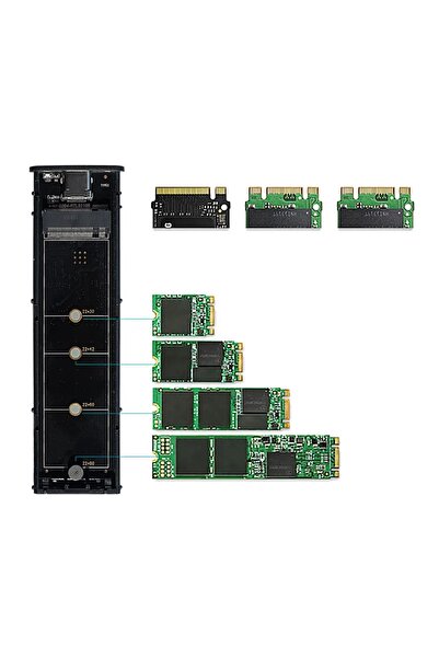 Other Carcasă pentru unități M.2 NVME PCIE USB-C 3.1 Bay M2