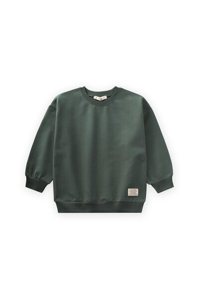 Cigit Sweatshirt 2-12 Years Khaki Green