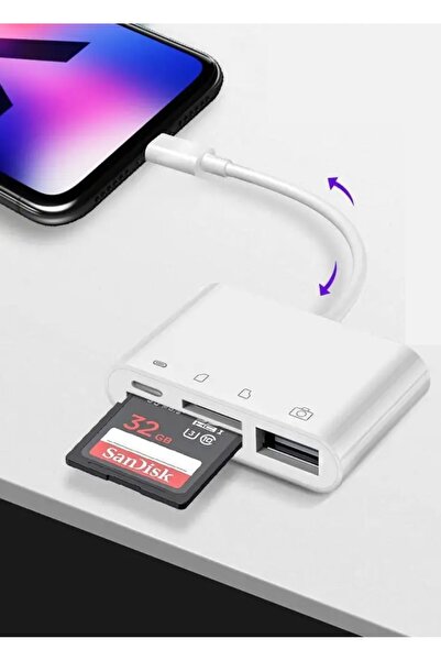 Other Adaptor Lightning Cititor de carduri SD MicroSD USB 3.0