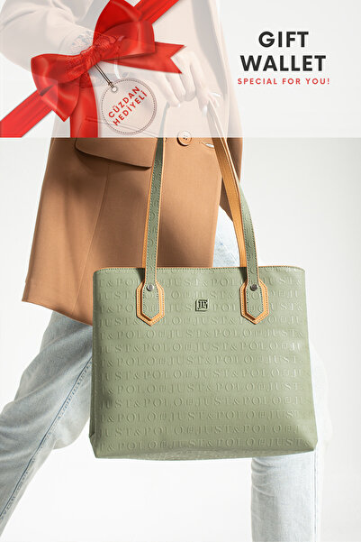 Just Polo Original 5 Compartment Large Size Women's Shoulder Bag