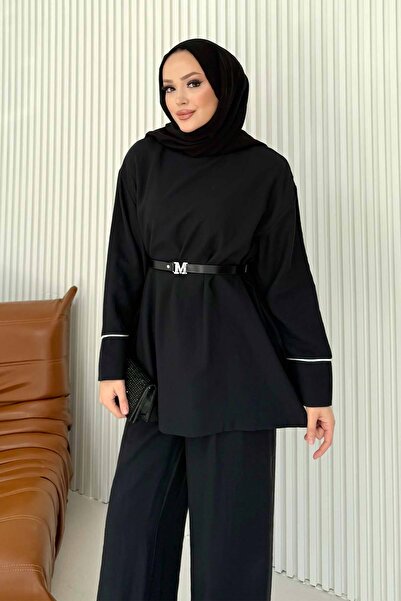 Melike Tatar Modal με ρέλι Σετ ζώνης 32-3718