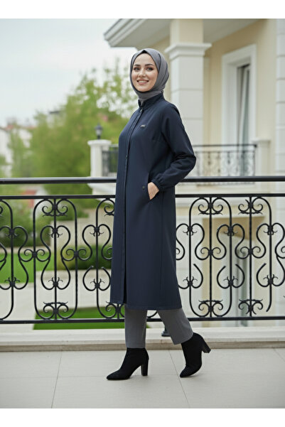 JALİA Fermuarlı su itici özellikli trench araboy -6078
