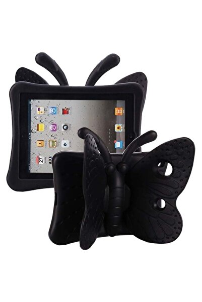 Generic حافظة SmartGrist iPad الجيل التاسع والثامن والسابع للأطفال والبنات، مصنوعة من إسفنج EVA المقاوم للصدمات بتصميم فراشة لطيف، فائقة النحافة