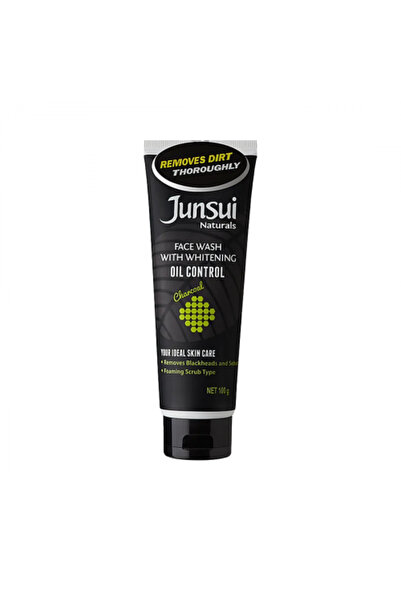 Junsui غسول الوجه الطبيعي لتبييض البشرة بالفحم 100 غرام