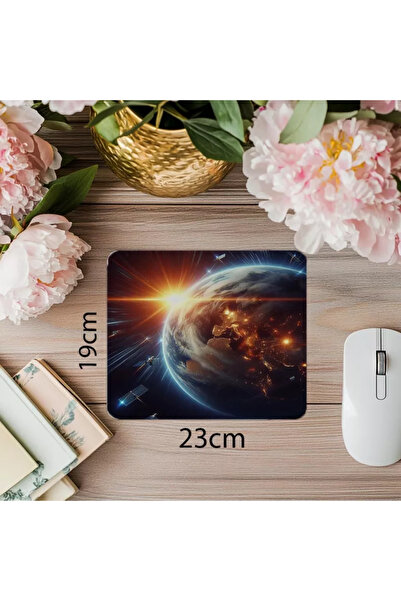 Wisdom Rain لوحة ماوس عالمية مع تأثير عدسة ضوء الشمس - لوحة ماوس مطبوعة مستطي...