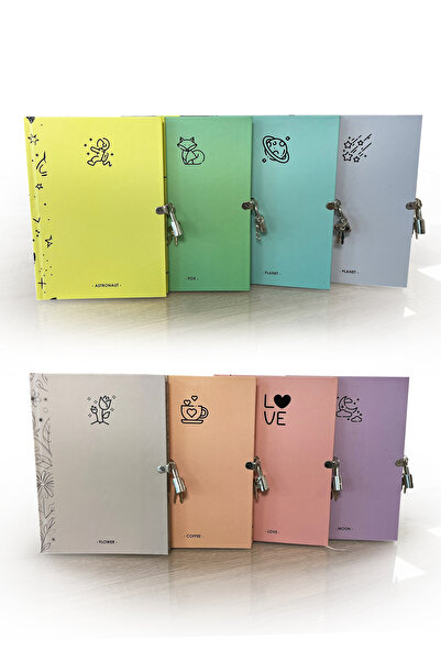 My Think Kilitli Anı Hatıra Defteri Günlük