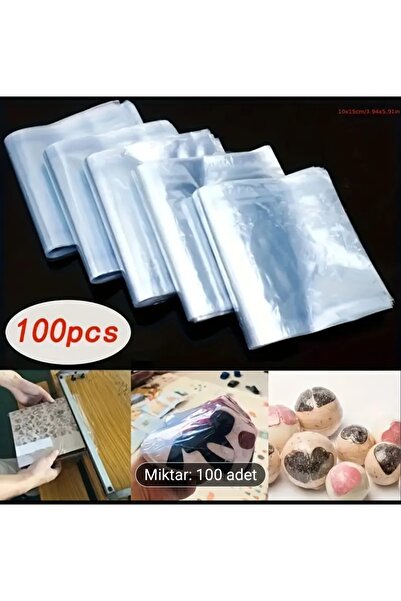 Misidizayn Isıyla şekil alan paketleme poşeti Pvc 100 adet