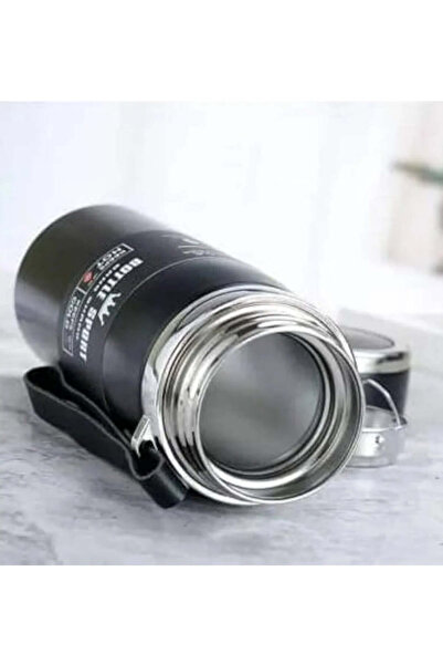 genernic 800 ml Stainless Steel Insulated Flask (Thermos) - Black Color