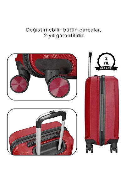 Wexta Wx-210 Bordo Kabin (KÜÇÜK) Boy Valiz