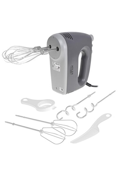 Other ADLER 750W Hand Mixer with Stainless Accessories