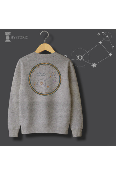 Hystoric Wear سويت شيرت مطبوع عليه علم الفلك