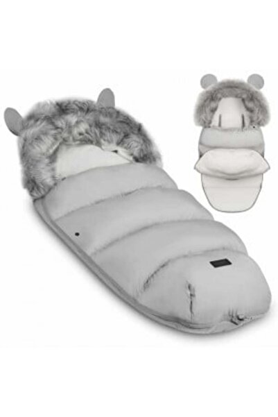 Ricokids Sleeping bag 4 in 1, Holes for stroller, sled, 95 cm x 48 cm, Ricokids, Elmi, Light Grey