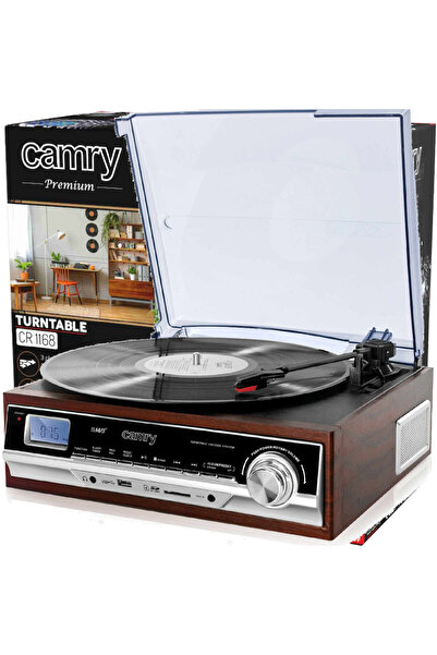 Other CR 1168 Turntable with Radio and Bluetooth / MP3 / USB / SD / Recording