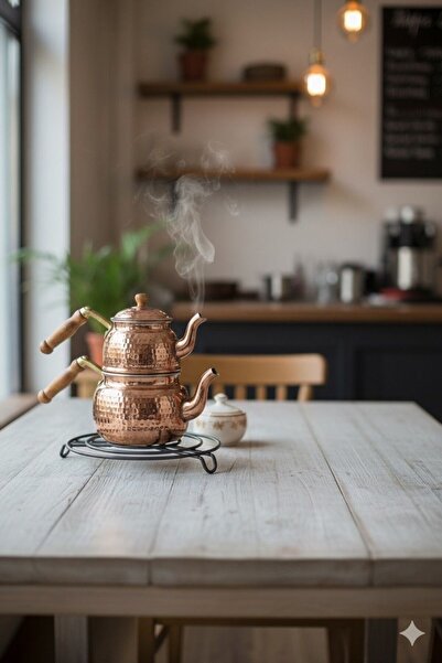 Qerhome Round Minimalist Heat Resistant Trivet - Kitchen and Table Placemat