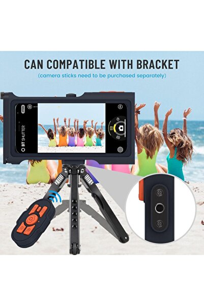 Generic Diving Phone Case | Underwater Housing, Bluetooth Camera Control, IPX Waterproof