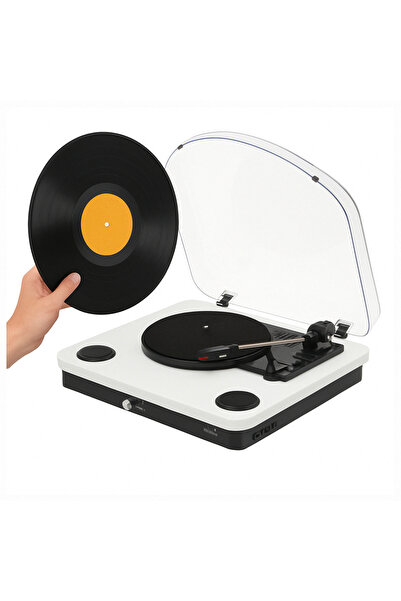 Other ADLER Bluetooth Turntable White - AD1914W