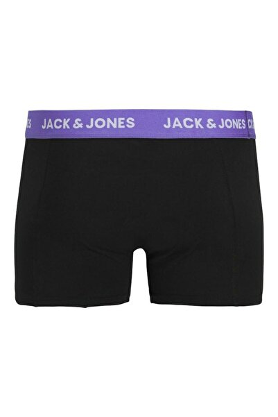 Jack & Jones Jack Jones Jacaxel Solid Trunks 3 Pack Sn férfi fekete boxer 12268482-02