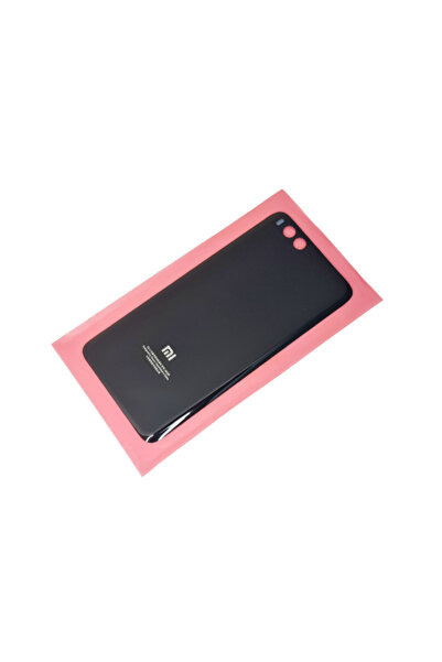 instatech Xiaomi Mi 6 Arka Kapak Batarya Pil Kapağı (CAM) SİYAH