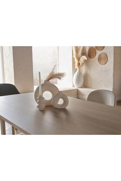 Doqu Home Doqu Borneo Ciambella Σετ 2 Βοημικών Βάζων Διακοσμητικό Ειδώλιο