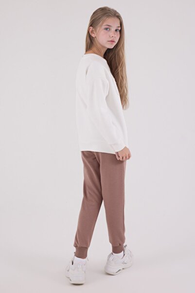 U.S. Polo Assn. Girls' Cotton 3 Thread Ribbed Crew Neck Bottom-Top Set Q3Pkl4Kk27