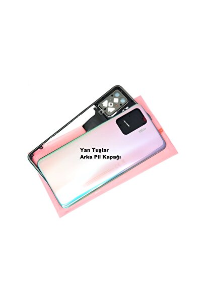 instatech Oppo Reno 5 Lite Kasa Arka Pil Batarya Kapağı Mavi