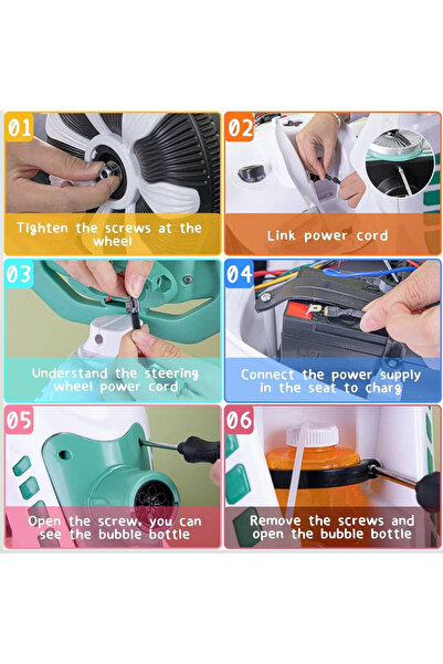 ALRWAD Smart scooter for kids with a distinctive design - 6-volt children's scooter