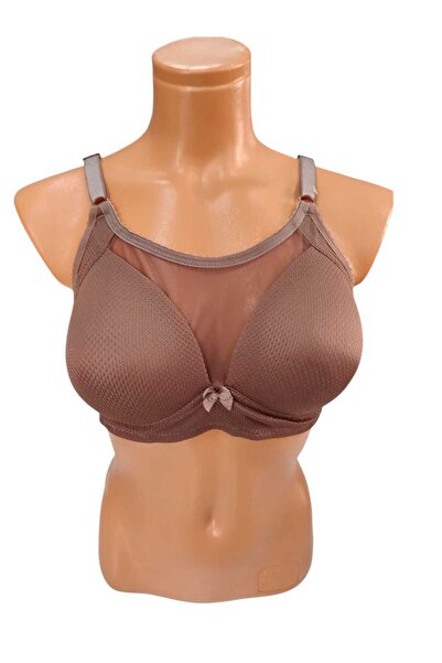 wear treasure Σουτιέν C CUP χωρίς ενδύματα συγκράτησης, με λεπτομέρεια από τούλι στο μπροστινό μέρος, με σχέδιο κηρήθρας, με σύρματα στο πλάι για στήριξη και σύρματα συγκράτησης