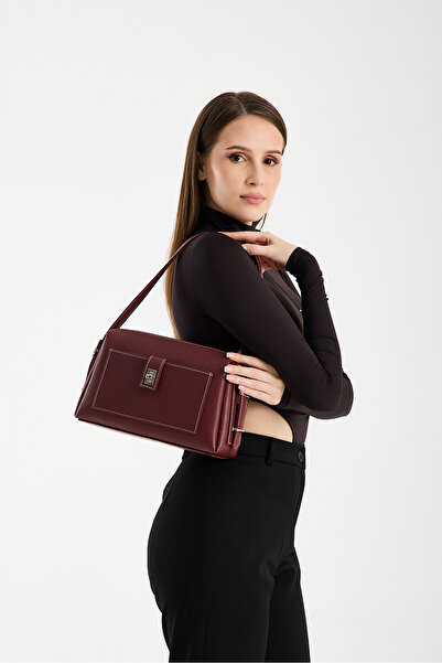 Enchante Bordo Kadın Çanta