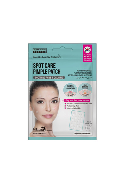 M BEAUTY ام بيوتي لصقات للوجه العنايه بالبثور بزيت شجره الشاهي وحمض الساليسيل...