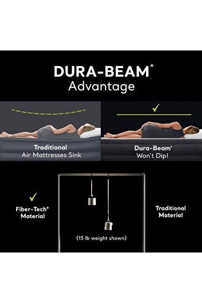 Intex Dura-Beam Standard Single-High Air Mattress Series