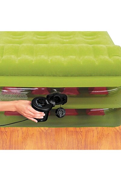 Intex - 67716 - Furnishings and Decoration - Airbed Pop with Inflator, 12-67716NP