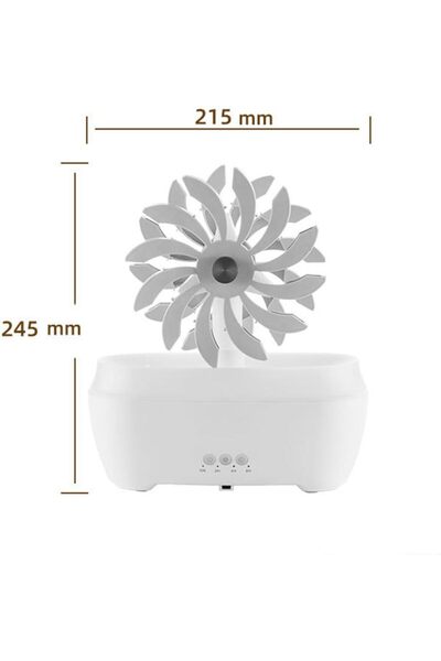 Generic Aroma Diffuser Humidifier Night Light | Colors LED, Timer, Remote Control, Quiet