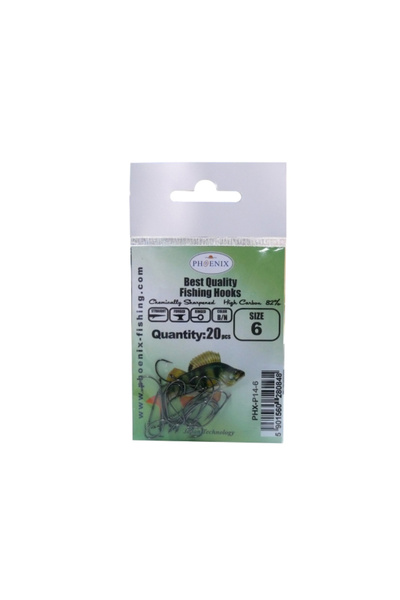 Other HOOKS - #6 - CHEMICALLY SHARPENED - PHX-P14-6