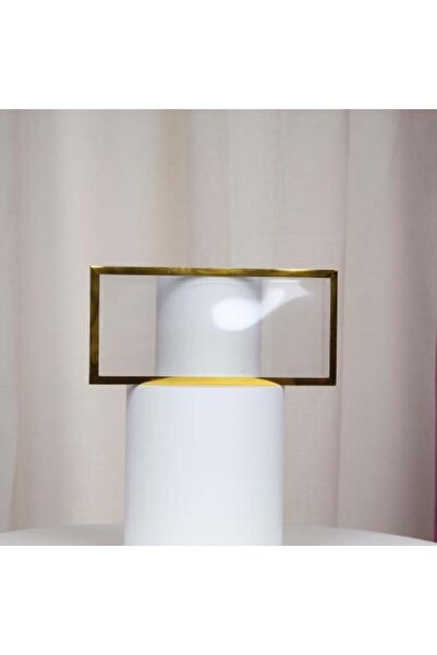 Gifts World 12 Transparent Plastic Cards - Envelopes with a Distinctive Gold Frame for Gifts and Occasions