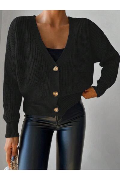 Silerra    Button Detail Knitwear Blouse