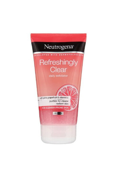 Neutrogena Scrub exfoliant pentru ten cu imperfecțiuni, Neutrogena, Refreshingly Grapefruit