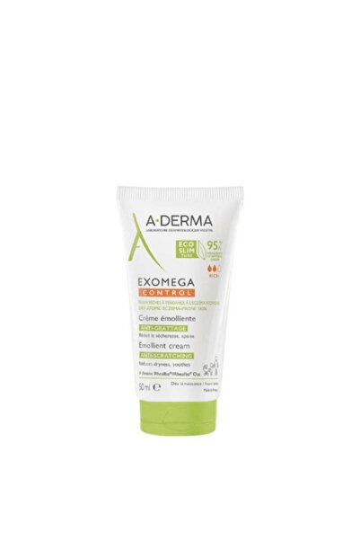 A-DERMA Exomega Control Emollient Cream Anti-Scratching 50ml