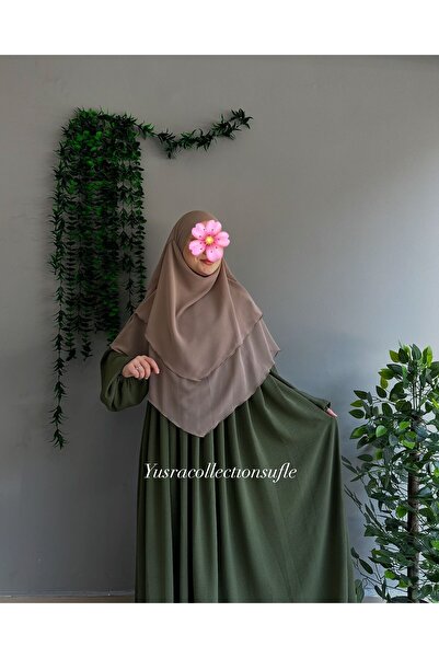 Yüsra Collection Tesettür Orta Boy Şifon Sufle