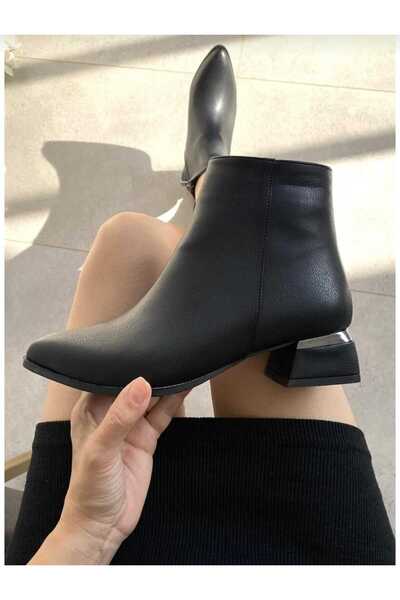 BARAK SHOES Kadın Günlük Yeni Sezon Bot Sivri Burun