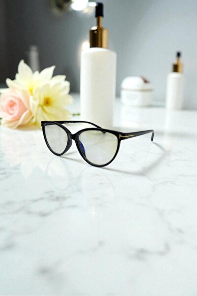 MAROVOAY Cat Eye Blue Light Protection Uv400 Optical Compatible Computer Glasses