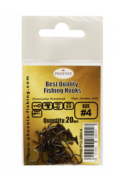 Other HOOKS - SIDE STRAP CHEMICALLY SHARPENED - P12-2BH - B/N - #4