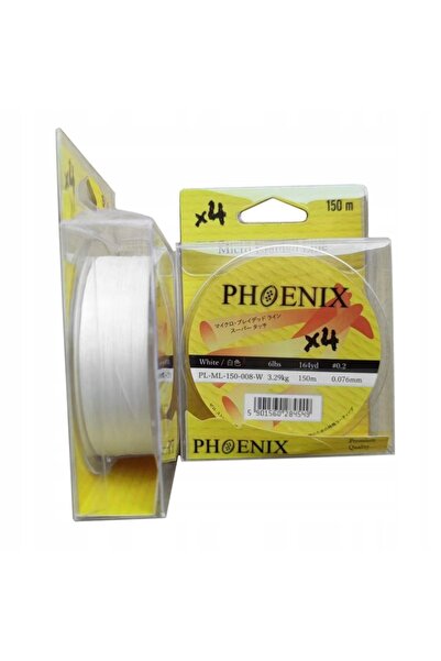 Other Împletitură Phoenix x4 rotundă ALBĂ 0.04 - 150m